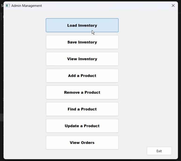 Inventory Management Tool